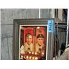Image 1 : Framed famous baseball players - ty cobb and