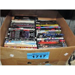 Box of DVD movies