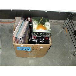 Box of collectors comics and assorted tins and