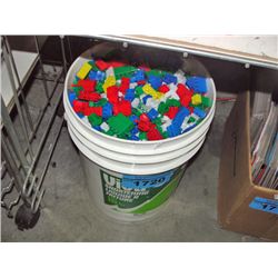 5G bucket filled with lego