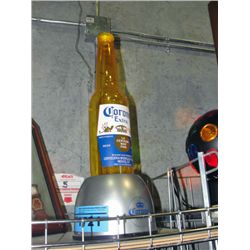 Corona beer lighted advertisment bottle