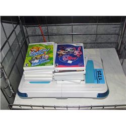 Lot of 15 nintendo wii games and step pad