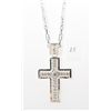 Image 1 : Mans large cross bling necklace