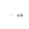 Image 1 : Sterling silver blue topaz earrings
