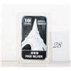 Image 1 : Eifel tower .999 solid silver art bar *SHIPPING NOT AVAILABLE*