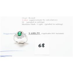 925 solid silver 1.68carat custom made dopside and