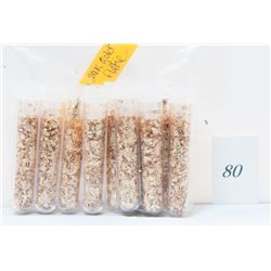 10 vials of 24k gold flake