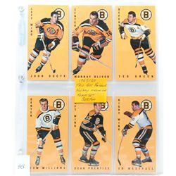 Collection of 1963-64 tall boy hockey parkhurst
