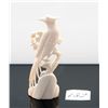 Genuine ivory carved bird figurine