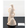Genuine ivory carved bird figurine