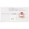 Image 1 : 925 solid silver 3.92carat custom made rubalite