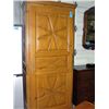 Image 1 : Pine single door pantry cupboard