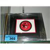 Image 1 : Framed print titled salmon egg by artist donald