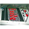 Image 1 : Exide porcelain on metal double sided advertisment