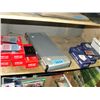 Image 1 : Shelf lot of assorted playing cards, poker chips