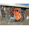 Image 1 : Box of electrical; extention cords, power cables