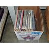 Image 1 : Box of vintage rock n roll records