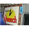 Image 1 : Vintage drink quench advertisment clock