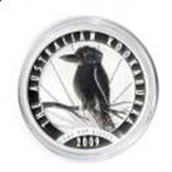 Australian Kookaburra 1 oz. Silver (Date of our choice)