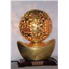 Image 2 : DECORATIVE GOLDEN CHINESE SPINNING CLASSICAL LAMP