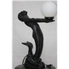 Image 2 : DECORATIVE MODERN STYLE BLACK MERMAID LAMP