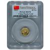 Certified Chinese Gold Panda 20th Ounce MS70 PCGS (Date
