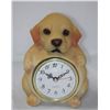 Image 1 : DECORATIVE PUPPY PIGGY BANK CLOCK