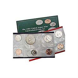 Uncirculated Mint Set 1993