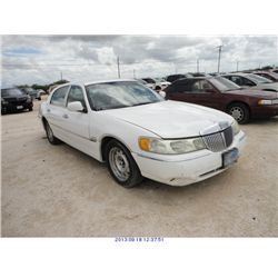 1998 - LINCOLN TOWN CAR