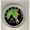 Image 1 : RCM Lot; 2008 20 Dollars, Crystal Raindrop.