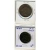 Image 1 : Token Lot; PC-1B3 in VF-20 corrosion & PC-6B5 in VG-8. Lot of 2 tokens.