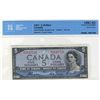 Image 1 : 1954 Bank of Canada; $5 BC-31a #BC2647726 CCCS UNC63.