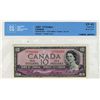 Image 1 : 1954 Bank of Canada; 10 Dollars BC-32b, CCCS EF45; #HD7793262.