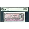 Image 1 : 1954 Bank of Canada; 10 Dollars, BC-32b Devil's Face #ID6312298 PCGS VF35PPQ.
