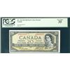 Image 1 : 1954 Bank of Canada; $20 BC-33b Devil's Face #CE9881625 PCGS VF35.