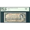 Image 1 : 1954 Bank of Canada; 100 Dollars, BC-35b Devil's Face #AJ2165318 PCGS VF30.