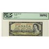 Image 1 : 1954 Bank of Canada; $20 BC-41b #EW1314592 PCGS CH AU58PPQ.