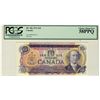 Image 1 : 1971 Bank of Canada; 10 Dollars, 0 BC-49a #DB1070976 PCGS CH AU58PPQ.