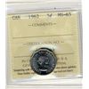 Image 1 : 1962 5 Cents, ICCS MS65.