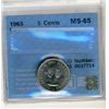 Image 1 : 1963 5 Cents, CCCS MS65.