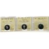 Image 1 : 1982  5 Cents SP67, 1984, 1994 PF67; Three coins ICCS Ultra Heavy Cameo.