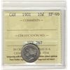 Image 1 : 1901 10 Cents, ICCS EF40.