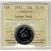 Image 1 : 1973 25 Cents, ICCS PL65; Large Bust.