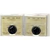 Image 1 : 1985 SP68, 1997 25 Cents SP67;  Two ICCS coins.