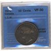 Image 1 : 1870 50 Cents CCCS VF-30; L.C.W.