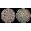 Image 1 : 1872H 50 Cents EF.