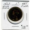 Image 1 : Nova Scotia; 1862 1 Cent, Abt Fine.