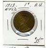 Image 1 : Newfoundland; 1913 1 Cent, AU.