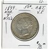Image 1 : Newfoundland; 1899 50 Cents, Abt VF.