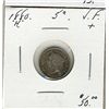 Image 1 : 1880H 5 Cents VF+.